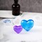Valentine's Day Epoxy Resin 3D Heart Shape DIY Casting Art Craft Soft Silicone Molds 5 Shapes Shiny Multifunctional Handmade Tool Agate Jewelry Pendant Home Decor Soap Candle Clay Glossy Surface